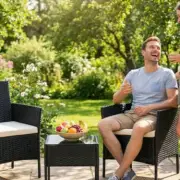 Rattan Garden Bistro Set Slashed from £170 to £55 at Wowcher
