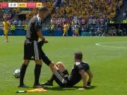 Referee Cramp Halts USA vs Australia in Bizarre World Cup Scene