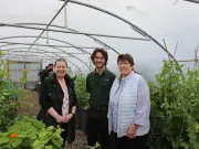 Renewable energy funding boosts West Lothian foodbank garden