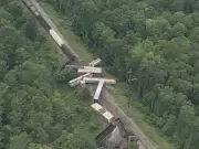 Residents Warned After Freight Train Carrying Hazardous Materials Derails in Pennsylvania