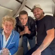Rod Stewart Jets to Boston for World Cup, Says He'll 'Die Happy' If Scotland Qualify