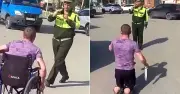 Russian Amputee Knife Confrontation as Putin's Recruiters Target Civilians