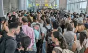 Ryanair flight departs without 150 passengers due to border queue chaos