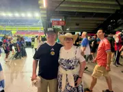 Scotland fan donates £2k raised for him to charity