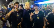 Scotland Fans Reject 'Donald Trump' Joining Tartan Army in Stunt