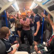 Scotland Fans Take Over London Tube with Bagpipes and Dancing After World Cup Win