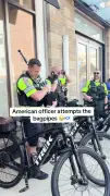 Scotland Fans Teach Boston Cop Bagpipes in Hilarious Video