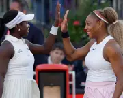Serena Williams Wins in Return to Tennis at Queen's Doubles