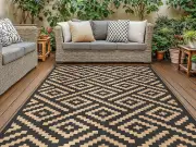 Shoppers Ditch Expensive Tiling for £17 Outdoor Rug That Transforms Patios