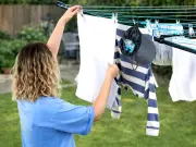 Shoppers 'Thrilled' with £36 Outdoor Dryer That Keeps Clothes Line 'Spider Free'