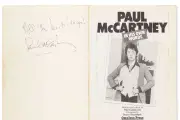 Signed Paul McCartney Book Donated to Charity Fetches £950 at Auction
