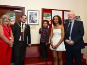 Sir Alexander Gibson Honoured With Commemorative Plaque in New Stevenston