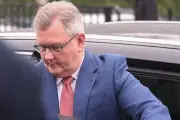 Sir Jeffrey Donaldson testifies in sex offences trial at Newry Crown Court