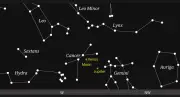 Sliver of Moon and Venus Create Twilight Conjunction in Cancer