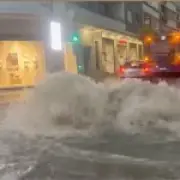 Spain Storm Turns Roads Into Rivers in Jaen After 30 Litres of Rain in 20 Minutes