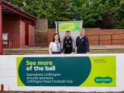 Specsavers Linlithgow Sponsors Accessible Matchday Space at Linlithgow Rose FC