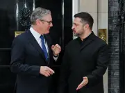 Starmer and Zelensky Share Warm Moment at G7 Summit