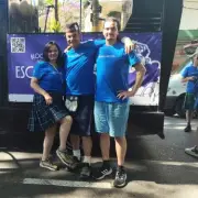 Stirling-born Eric flies Scottish flag at Brazil World Cup