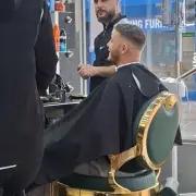 Stockport Barbers Goes Viral with 'Tom Hardy' Lookalike Visit