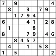 Sudoku 7,349 Medium: Complete the Grid with Numbers 1 to 9