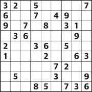 Sudoku 7,359 Hard: Complete the Grid with Numbers 1-9