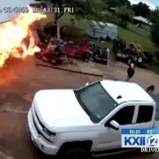 'Superman' Grandad Battles Fireball to Save Home and Grandkids After Explosion
