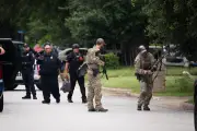 Swat Team Deployed Near England's First World Cup Venue in Texas