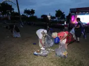 Tartan Army Clean Miami Fan Zone After Heartbreaking Brazil Defeat