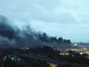Tata Steel Port Talbot Fire: Black Smoke Billows, Residents Told to Stay Indoors