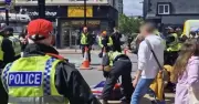 Teen Shoved Headfirst into Bollard by Police at Anti-Immigration March