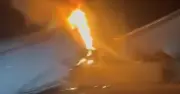 Texas Plane Crash: Business Jet Hits Highway in Laredo, One Dead