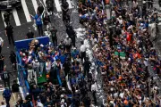 Thousands of Knicks Fans Celebrate NBA Championship with Joyous New York Parade