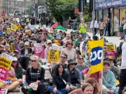 Thousands Rally in Edinburgh Against Racism After Anti-Muslim Knife Attack