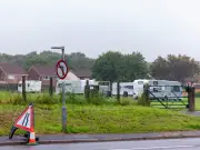 Travellers Leave Bridgend Sports Pitches as Clean-Up Begins