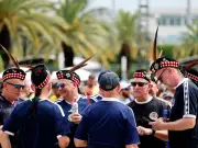 TSA Shares Sweet Doggy Goodbye as Tartan Army Heads Home from World Cup