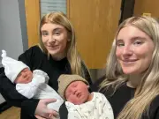 Twins Discover Pregnant on Same Day After Sister's Wedding Romance