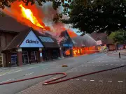 Two Boys, 13, Arrested After Fire Destroys Thurmaston Shopping Centre