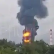 Ukrainian Drones Hit Moscow Oil Refinery 10 Miles from Kremlin