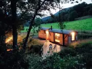 Unusual Welsh Stays: Jet Plane, Spaceship, Moon Conker & More