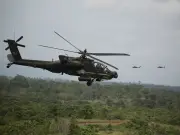 US Army Apache Helicopter Crashes Near Strait of Hormuz, Crew Rescued
