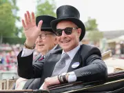 Why Stanley Tucci Joined Royal Procession at Ascot While Mike Tindall Didn't