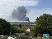 Widnes Fire: Huge Plumes of Smoke Seen for Miles Across North West