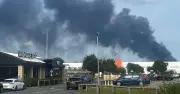 Widnes Fire LIVE: Huge Blaze Erupts, Entire Sky Turns Black with Smoke