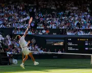Wimbledon's Big Hitters Fear the Overhead Smash, Even Djokovic