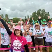 Wishaw Woman Guest of Honour at Cancer Research UK's Pretty Muddy
