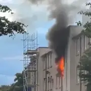 Woman Injured After Falling from Window During Edinburgh Flat Fire