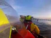 Woman Rescued from Sinking Sand on Rhyl Beach as Tide Rises