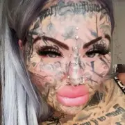 Woman with Face Tattoo Honoring Late Dad Called 'Devil Worshipper'