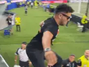 World Cup fan dubbed 'worst pitch invader ever' after failed stunt