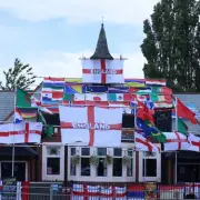 World Cup Fever Hits South Tyneside Pub with 2,000 Flags
